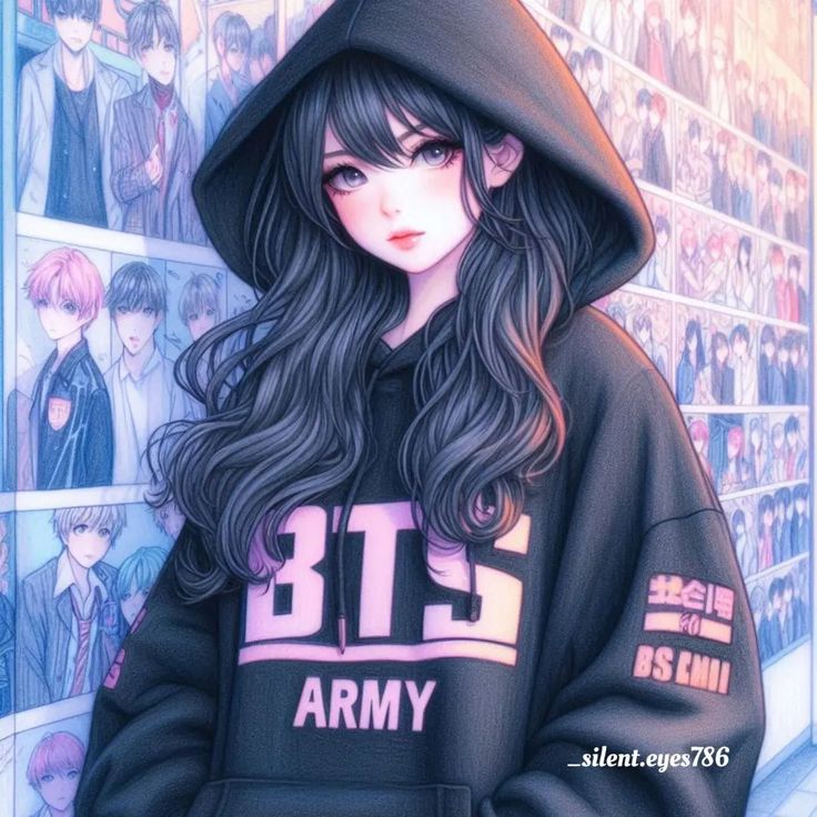 BTS Hoodies for girls