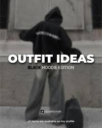 Black Hoodies for Men